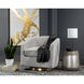 Hazel Gold / Belfast Heather Grey Swivel Lounge Chair, Swivel